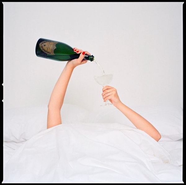 Tyler Shields - Champagne Hands, 2024