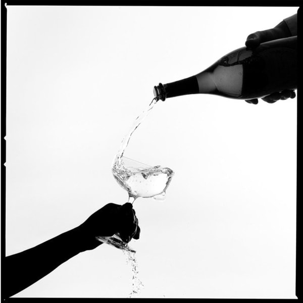 Tyler Shields - Champagne Silhouette, 2020