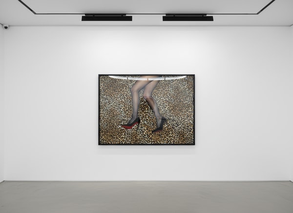 Tyler Shields - Cheetah Legs, 2023, Dgital C Print