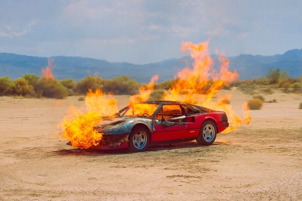 Tyler Shields - Ferrari On Fire II, 2023