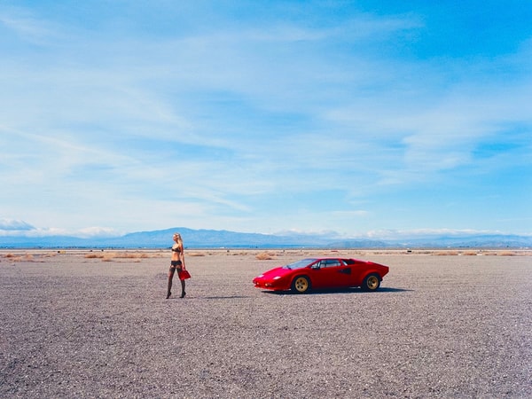 Tyler Shields - Girl With Lamborghini, 2024