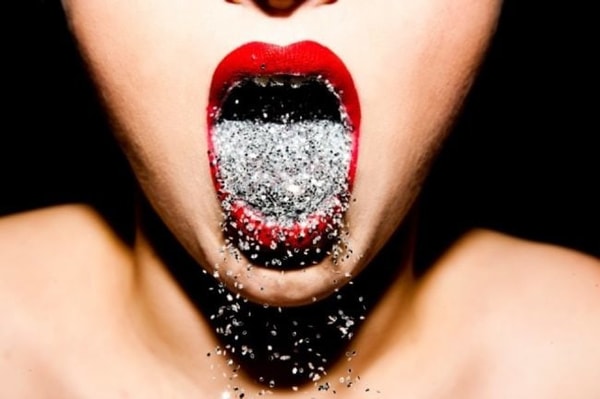 Tyler Shields - Glitter Mouth, 2012