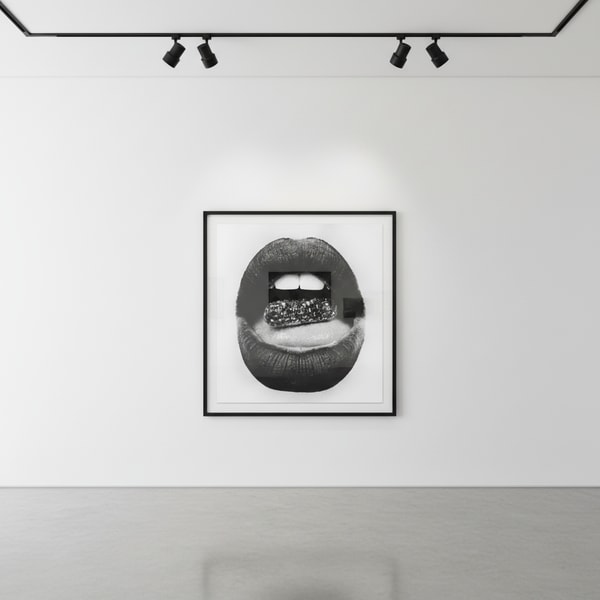 Tyler Shields - Glitter Pill, 2020, Digital c print