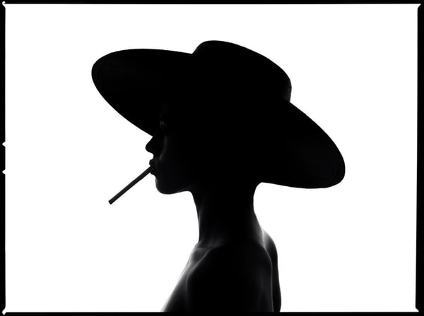 Tyler Shields - Hat II Silhouette, 2022