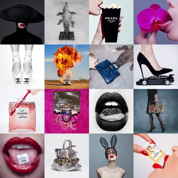 Tyler Shields - Indulgence, 2022, Digital C Print