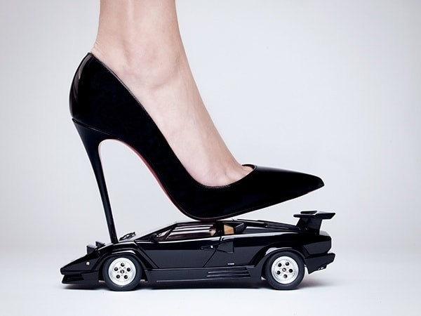 Tyler Shields - Lamborghini High Heel, 2016