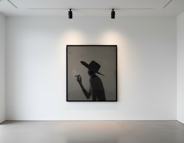 Tyler Shields - Lipstick Cigarette II, 2022, Digital c print