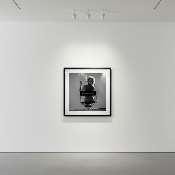 Tyler Shields - Marilyn Monroe on Set 1961, 2016, Digital c print