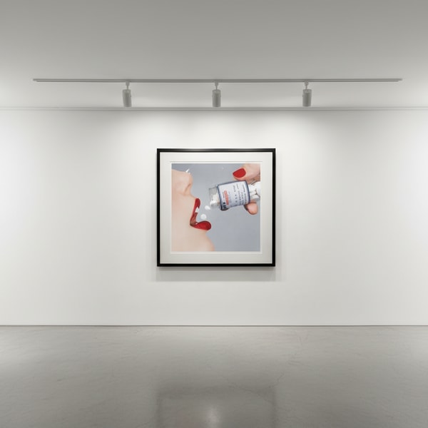 Tyler Shields - Marilyn Pill Bottle, 2021, Digital c print