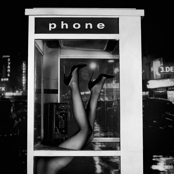 Tyler Shields - Phonebooth Legs, 2022