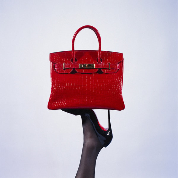 Tyler Shields - Red Birkin High Heel, 2024