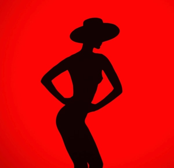 Tyler Shields - Red Silhouette, 2024