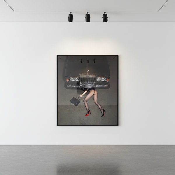 Tyler Shields - Roadside Assistance, 2022, Digital c print