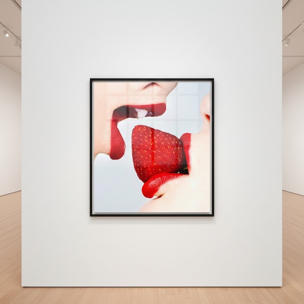 Tyler Shields - Strawberry, 2024, Chromogenic Print