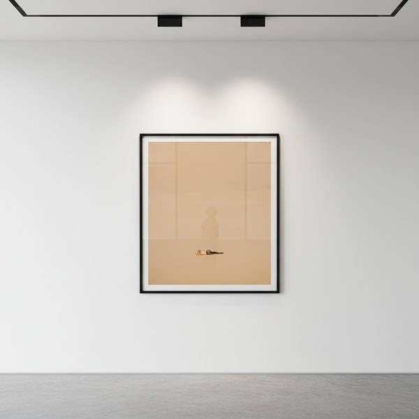 Tyler Shields - The Girl in the Desert, 2021, Digital c print