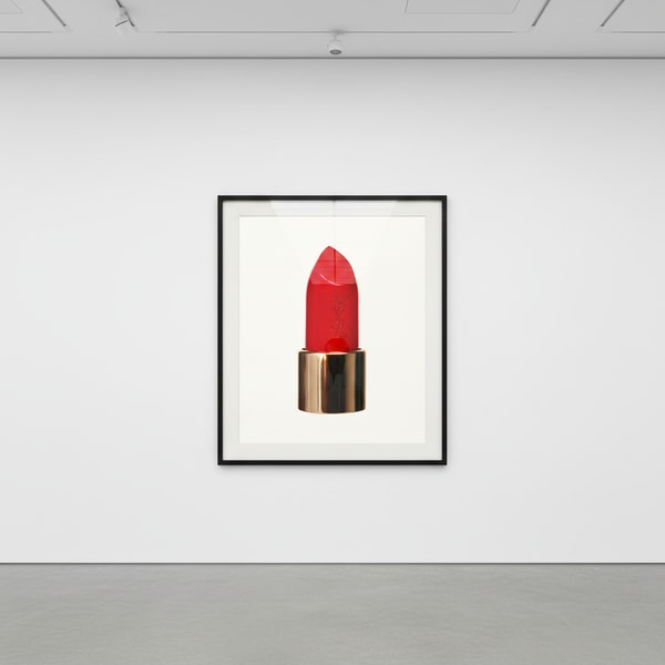 Tyler Shields - YSL Lipstick, 2024, Digital C Print