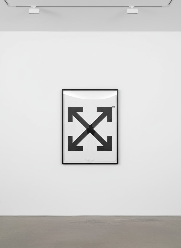 Virgil Abloh - Arrows, 2019, Transparent lithographic print