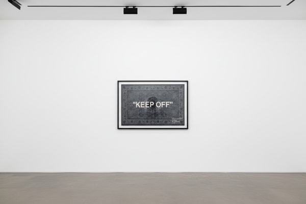 Virgil Abloh - "Keep Off", 2019
