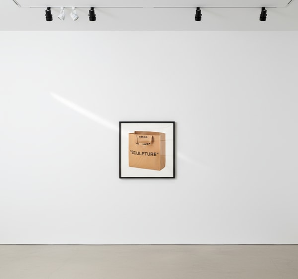 Virgil Abloh - "Sculpture" Shopping Bag, 2019