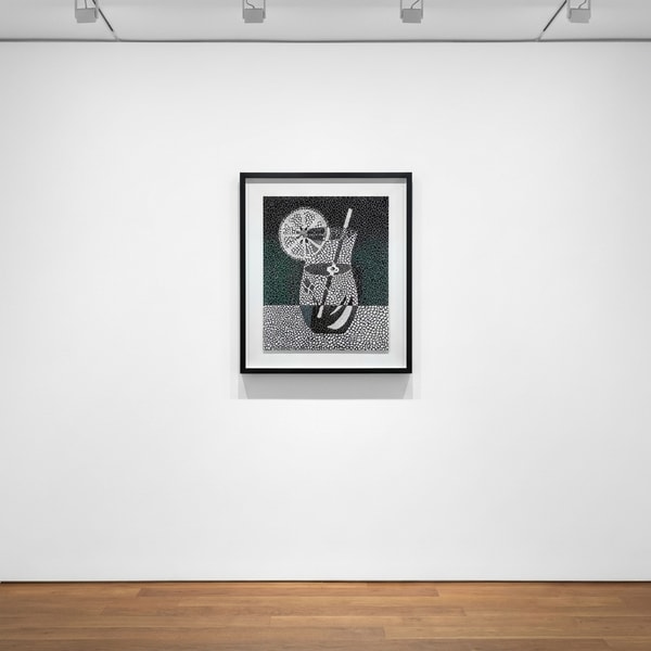 Yayoi Kusama - Lemon Squash (Black and White), 1988