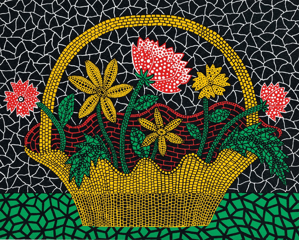 Yayoi Kusama - Flower Basket, 1993