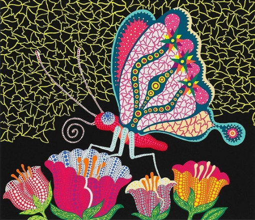 Yayoi Kusama - Flower Garden, 1989