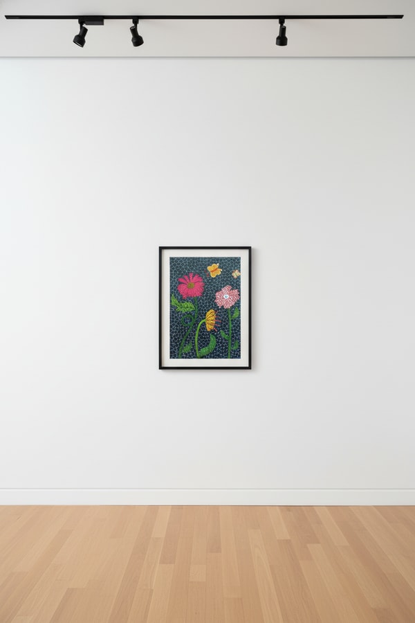 Yayoi Kusama - Flower I, 1992