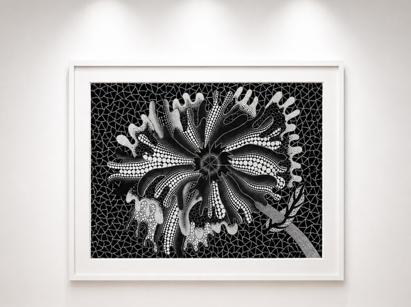 Yayoi Kusama - Flower XL, 1993