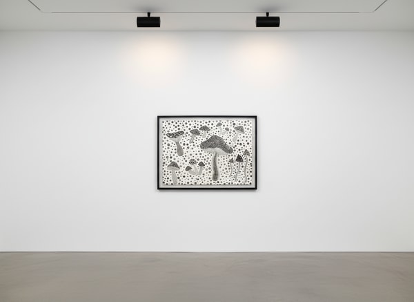 Yayoi Kusama - Mushrooms, 1995, Etching