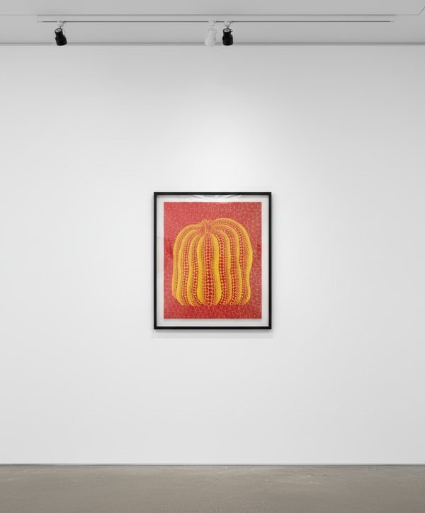 Yayoi Kusama - Pumpkin RT, 2004, Screen print & lame