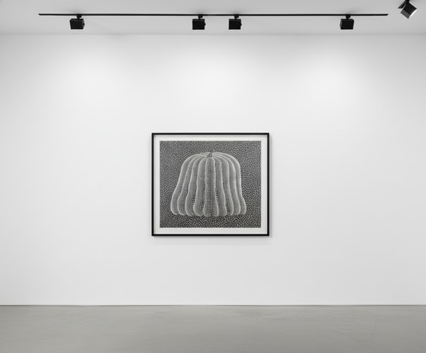 Yayoi Kusama - Pumpkin (White Y), 1992, Screenprint