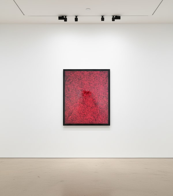 Yayoi Kusama - Rain in the Evening Glow, 1992
