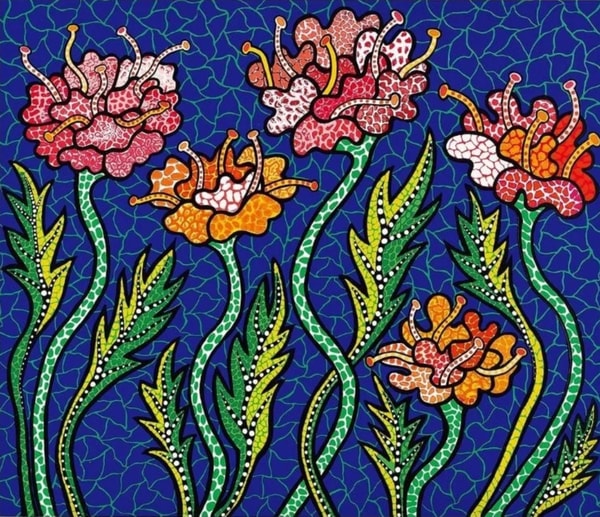 Yayoi Kusama - Summer Flowers, 1990