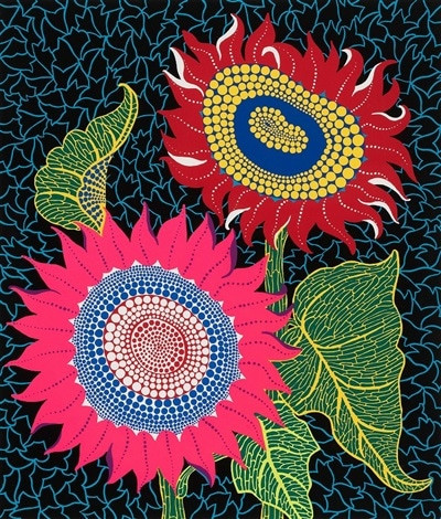 Yayoi Kusama - Sunflower, 1989