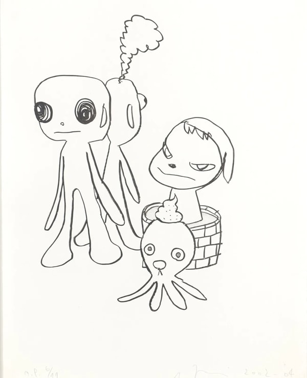 Yoshitomo Nara - Bad Meeting, 2002