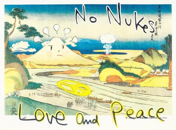 Yoshitomo Nara - No Nukes Love And Peace, 1999