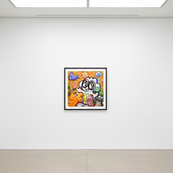 Yusuke Toda - Yum Meets Friends, 2024, Acrylic on canvas