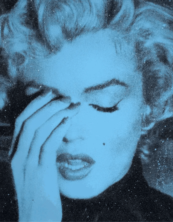 Russell Young's Marilyn Crying