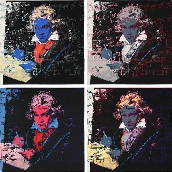 Andy Warhol The Beethoven Series