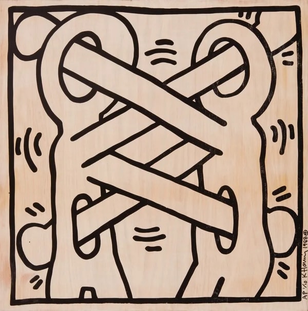 Keith Haring Attack On Aids