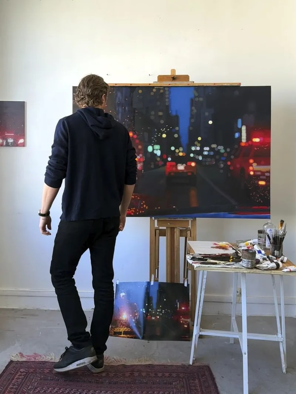 The Liquid Night by Gregory Thielker