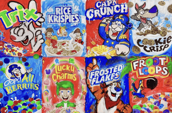 Jojo Anavim, Cereal Boxes, and Pop Art in the 21st Century