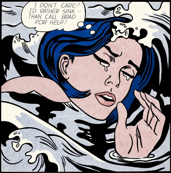 Roy Lichtenstein Suspended Storytelling