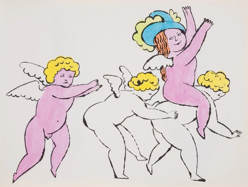 Andy Warhol In the Bottom of My Garden