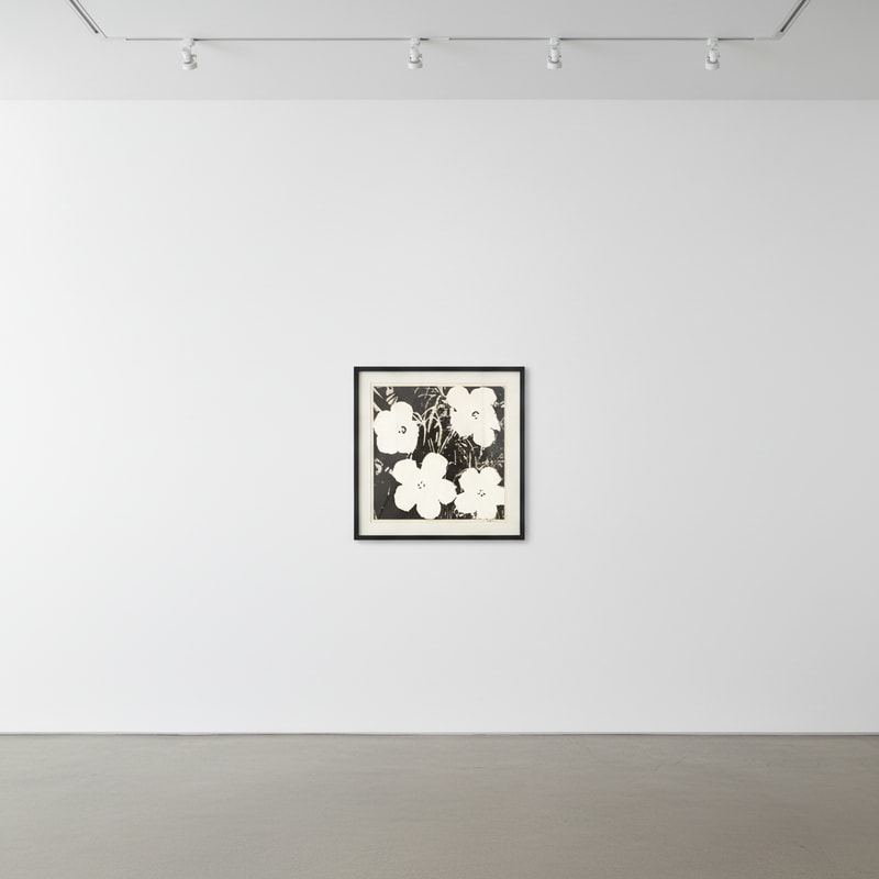 Andy Warhol Flower Paintings