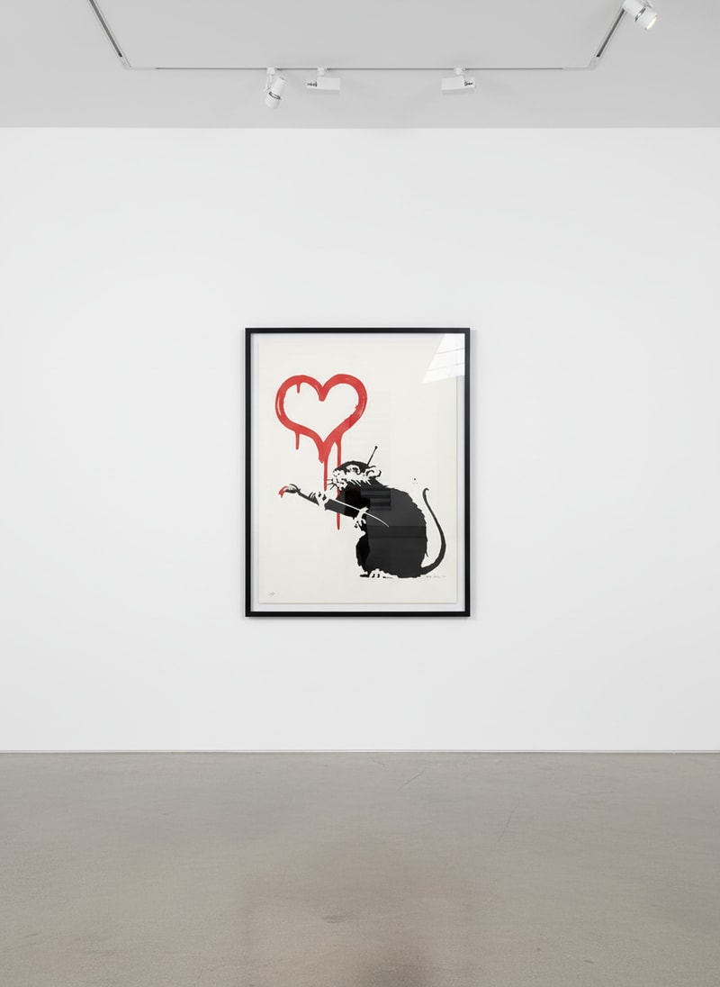 Banksy Love Rat