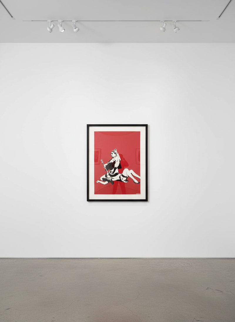 Banksy Queen Victoria