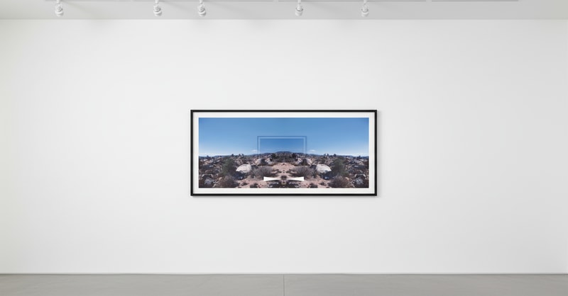 Ed Ruscha Bow-Tie Landscapes