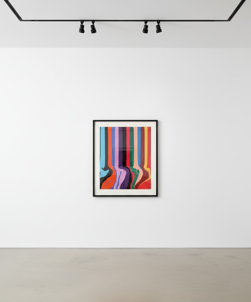 Ian Davenport Broad Line Etchings