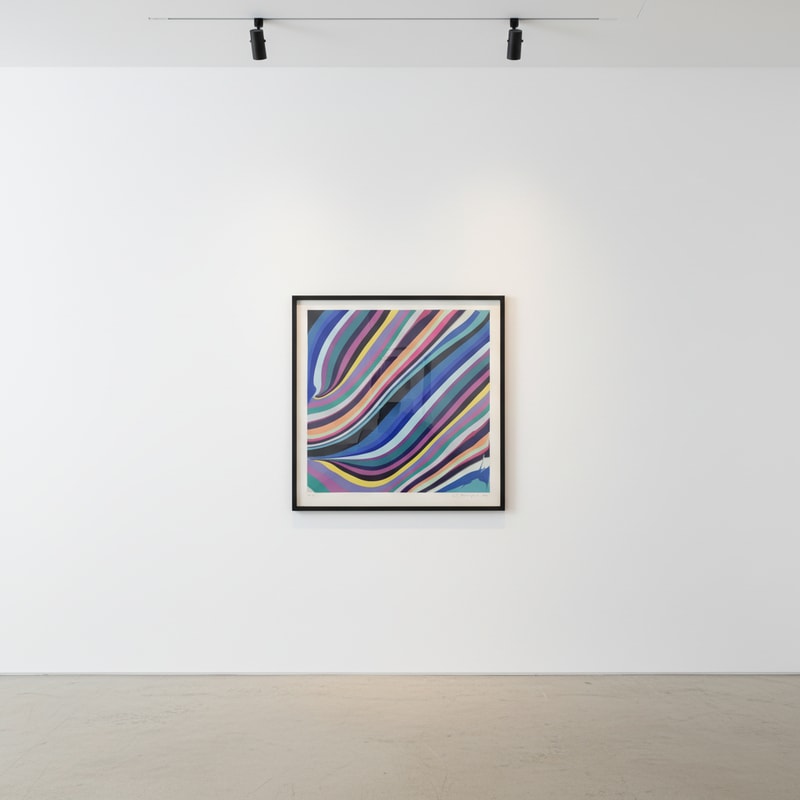 Ian Davenport Diagonals